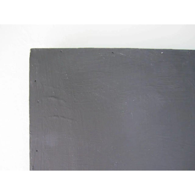 Wood Abstract Black and White Artwork Painting For Sale - Image 7 of 12