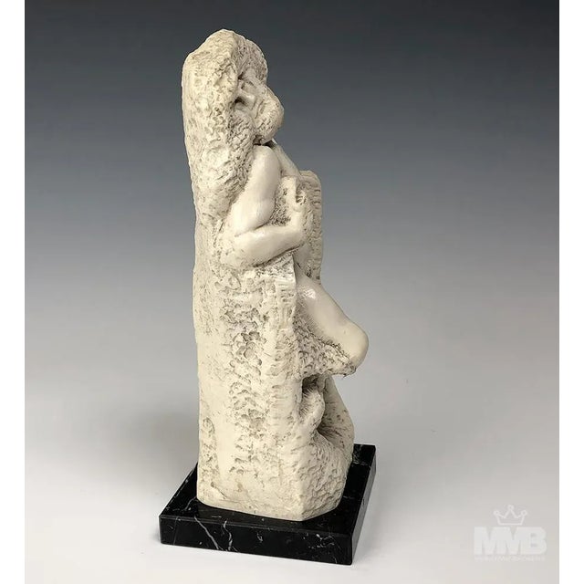Vintage Gino Ruggeri Greco Roman Nude Male Sculpture | Chairish