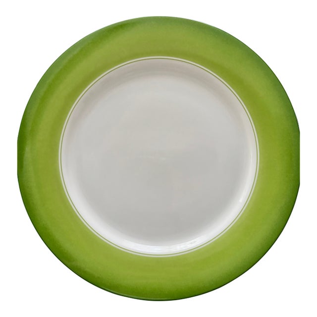 1990s Lynn Chase Accents Large Leaf Dinner Plate For Sale