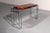 Chrome and Wood Console Table from Aldo Tura, 1970s For Sale - Image 9 of 10