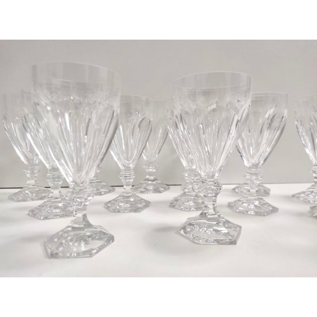 Swedish Crystal Drinking Glasses from Kosta Boda, 1970s, Set of 18 For Sale - Image 8 of 14