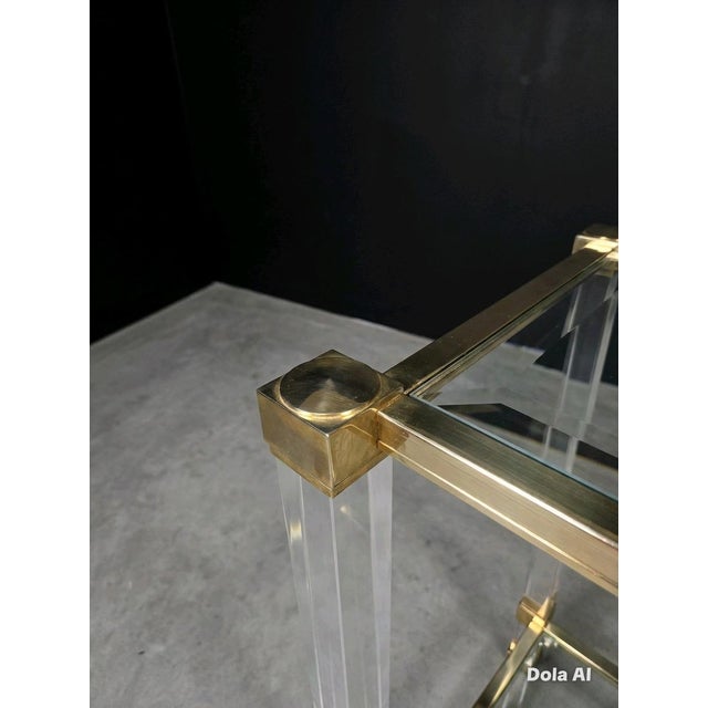 1970s Vintage French Console Table by Pierre Vandel, 1970s For Sale - Image 5 of 10