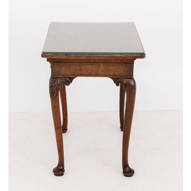 Traditional George II Walnut Side Table For Sale - Image 3 of 9