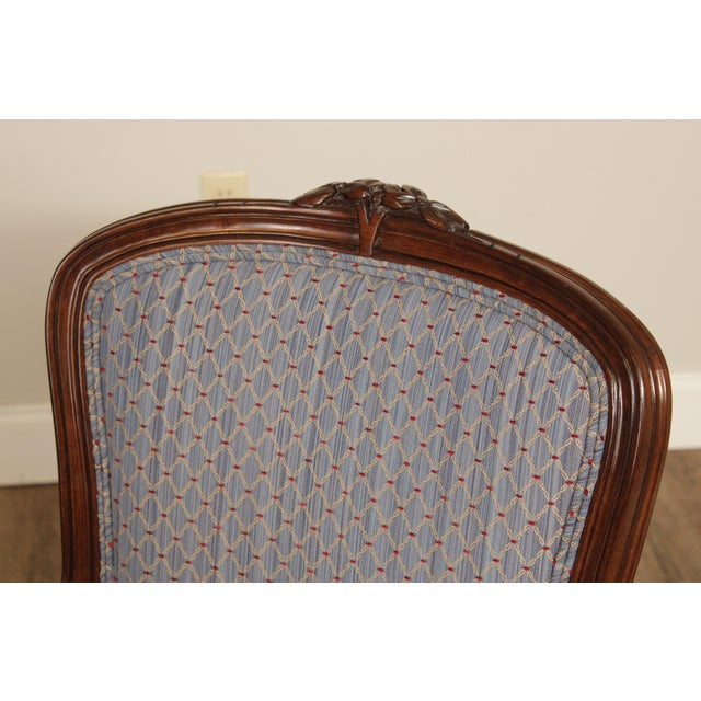 Wood French Louis XV Style Fauteuil Armchair For Sale - Image 7 of 12