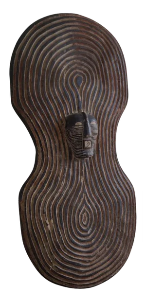 Antique African Shield, 1890s