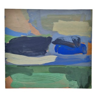 Nicolaas Maathuis, Landscape II, Gouache For Sale