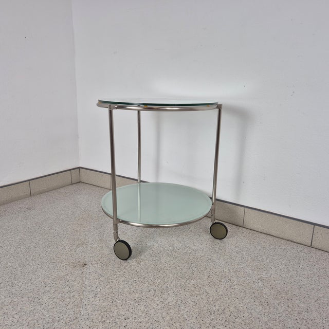 1980s Strind 2-Tiered Bar Cart by Ehlen Johansson for Ikea, 1980 For Sale - Image 5 of 10