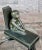 Art Deco 1920s Paul Silvestre Boy & Girl Satyr Art Deco Bronze Bookends- a Pair For Sale - Image 3 of 13