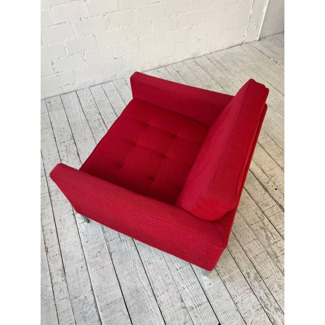 Metal Model 1205C Easy Chair and 1205C Sofa by Florence Knoll for Knoll Inc., 1970s, Set of 2 For Sale - Image 7 of 18