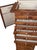 Brown Agresti Lo Scrigno Briar & Mahogany Jewelry Armoire. Italy, 21st Century. For Sale - Image 8 of 14