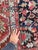 1920s NORTHWEST PERSIAN HERIZ VILLAGE CARPET Century Old Indigo-Ground Organic Wool & Dyes 8.9 x 11.9 For Sale - Image 9 of 17