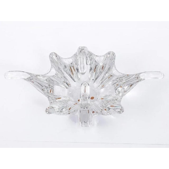 Contemporary 1920s Modern Handkerchief Glass Dish For Sale - Image 3 of 7