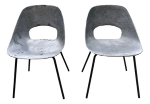Set of Tulip Chairs by Pierre Guariche, 1950s