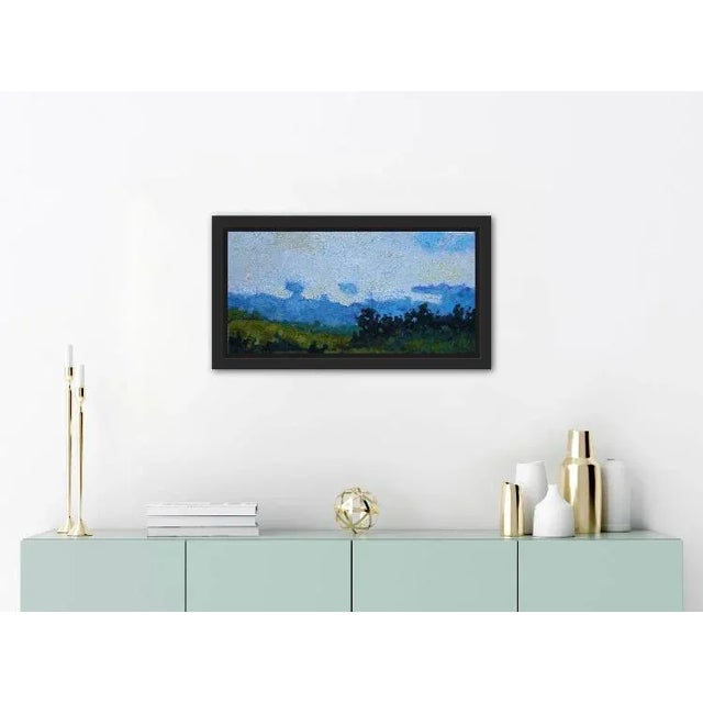 2020s Contemporary Abstract Cloudscape Oil Painting For Sale - Image 5 of 6