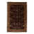 16x25 Modern Bidjar Style Navy Blue & Rust Wool Area Rug Geometric Lattice For Sale
