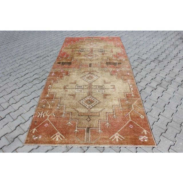Vintage Turkish Anatolian Area Rug - 60"x130.5" For Sale - Image 13 of 13