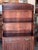 Traditional 19th Century English Mahogany Waterfall Bookcase With Cupboard Base For Sale - Image 3 of 12