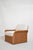 Pair of wicker armchairs, 1970s. Height: 75 cm - 29.53 in Length: 90 cm - 35.43 in Width: 80 cm - 31.5 in Seating height:...