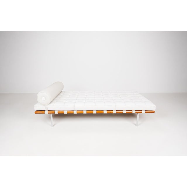 1980s Barcelona Daybed by Ludwig Mies van der Rohe for Knoll, 1980s For Sale - Image 5 of 18