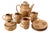 Mid-Century Ceramic Coffee Service, 1960s, Set of 16 For Sale