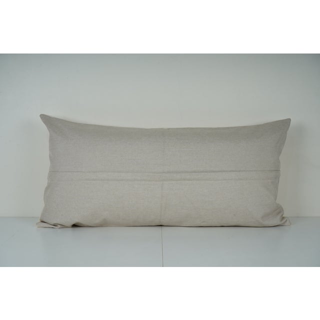 1990s Decorative Central Asian Suzani Pillow Cover For Sale - Image 5 of 5