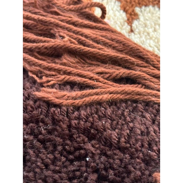 Vintage Artistic Hand Knotted Tapestry, 1970s For Sale - Image 6 of 17