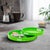 Saint Tropez Round Tray Set of 2 - Green For Sale - Image 10 of 10