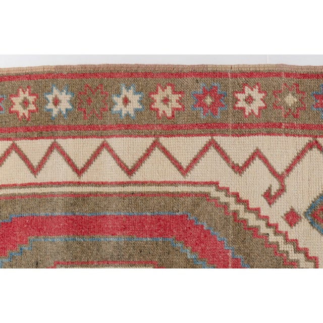 1960s Eclectic Living Room or Kitchen Rug For Sale - Image 10 of 10