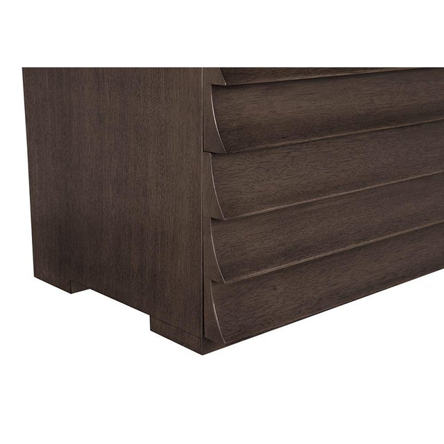 NOIR Frederico Console, Greige Walnut For Sale - Image 9 of 10