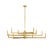 Arteriors Home Arteriors Home Griff Gold Iron Large Chandelier For Sale - Image 4 of 10