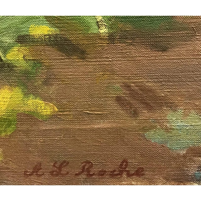 Alexis Louis Roche, Paysage d'automne, 1927, Oil on Canvas For Sale - Image 3 of 7