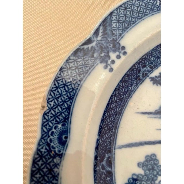18th Century Antique Chinese Export Decorative Wall Plates- Set of 6 For Sale - Image 12 of 12