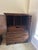 Stunning, exceptionally sturdy vintage armoire wardrobe chest from the iconic Young & Hinkle "Ship Ahoy" collection....