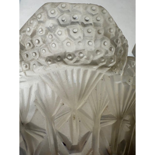 1920s Pair of Frnech Art Deco Sconces Signed Noverdy For Sale - Image 9 of 14