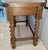 1940s Oak Fold Top Barley Twist Card Table For Sale - Image 12 of 12
