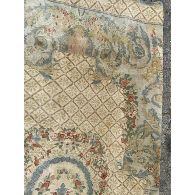 Mid-Century CNA Savonnerie Rug, 1960s For Sale - Image 11 of 18