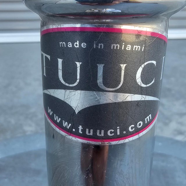 Tuuci Free-Standing Galvanized Steel Round Master Umbrella Base Stand 130 Lb. For Sale - Image 9 of 12