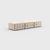 Not Yet Made - Made To Order Curt Modular Set - Flexible Bench - Jet - 9110 (Grey / Beige) by Ambivalenz, Set of 3 For Sale - Image 5 of 5