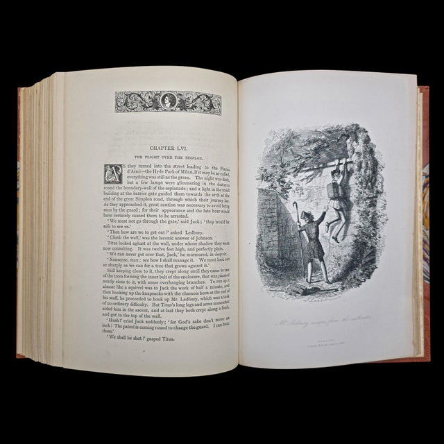 Antique Book, Adventures of Mr Ledbury, Albert Smith, Novel, Literature, c.1886 For Sale - Image 10 of 12