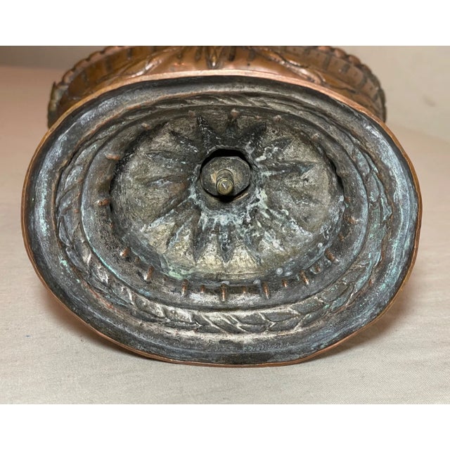 Antique 18th Century Handmade Copper Brass Bronze Incense Censor Thurible Boat For Sale - Image 15 of 16