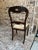 Brown Curved Balloon Back Antique Victorian Chair With Needlepoint Cushion by Charlotte Chair Company For Sale - Image 8 of 12