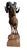Brown Black Forest Sculpture Ibex in Wood, 1920s For Sale - Image 8 of 9