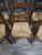 French Rustic Chairs in Wood, 20th Century, Set of 6 For Sale - Image 5 of 6