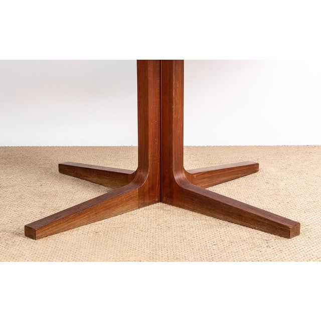 Large Danish Teak Model HM 55 Dining Table by John Mortensen for Dyrlund, 1960s For Sale - Image 18 of 18
