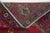 1970s Vintage Persian Handmade Wool 10x12 Red Area Rug For Sale - Image 10 of 11