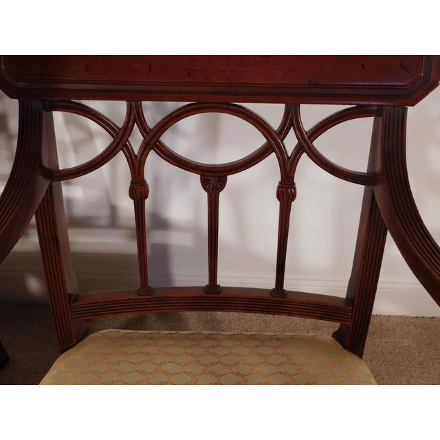ANTIQUE Circa 1920s-30s Set of 6 SHERATON Charak Furniture Dining Chairs This amazing ANTIQUE Circa 1920s-30s Set of 6...