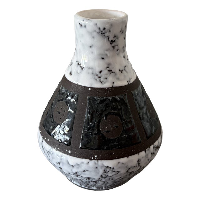 Mid-Century Modern Vase from VEB Haldensleben Gdr, 1960s For Sale