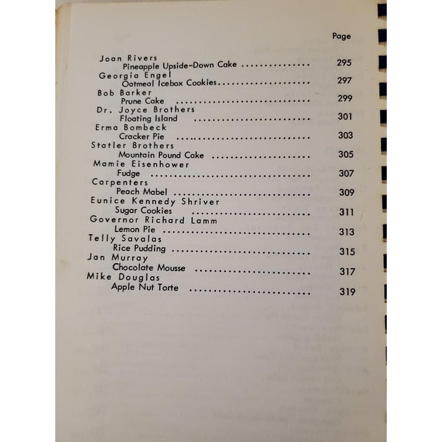 1970s Hollywood Celebrity Cookbook, Vintage For Sale - Image 10 of 12