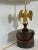 Federal Style Eagle Table Lamp in Gilt Metal, 1950s For Sale - Image 6 of 11