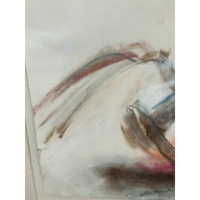 Nancy Willis Berlin Nude Signed Pastel/Oil on Paper, Circa 1985 For Sale - Image 11 of 11